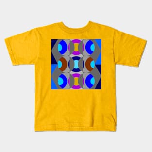 Minimal multicolor geometry Kids T-Shirt